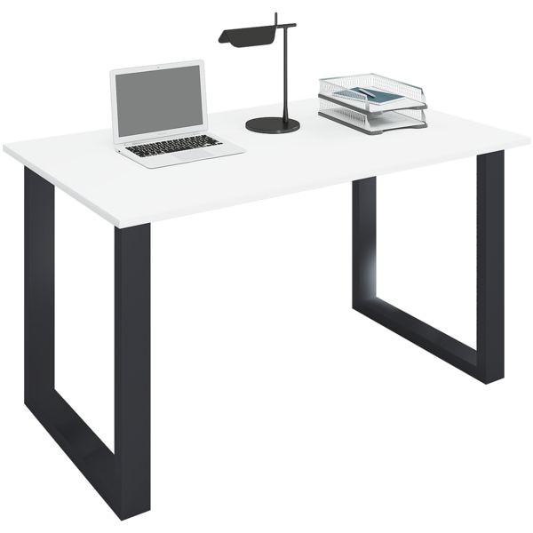 Bureau »Lona« 110/50 cm beugel-voet-onderstel zwart