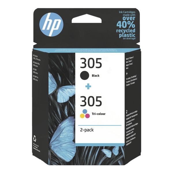 Pak met 2 inktpatronen »HP 6ZD17AE« HP 305