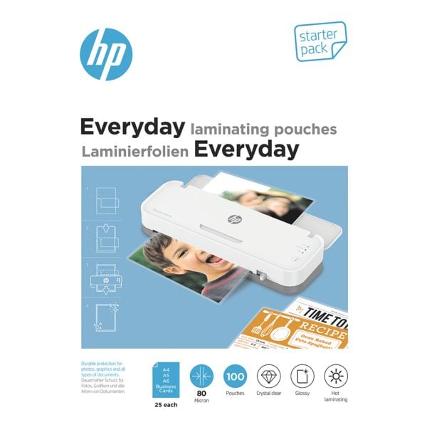 Lamineerhoezen»Everyday Starter Set« 100 stuks 80 mic