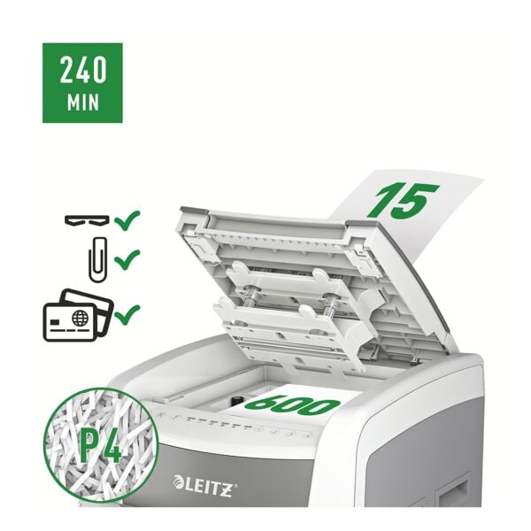 Papiervernietiger »IQ Autofeed Office Pro 600« P-4