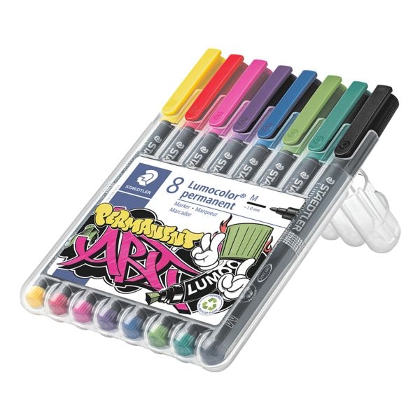 Universele stiftset »Lumocolor« in 8 kleuren M
