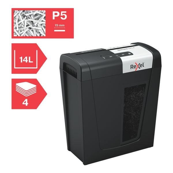 Papiervernietiger »Secure MC4 Whisper-Shred«
