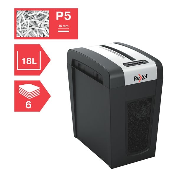 Papiervernietiger Secure MC6-SL Slimline Whisper-Shred