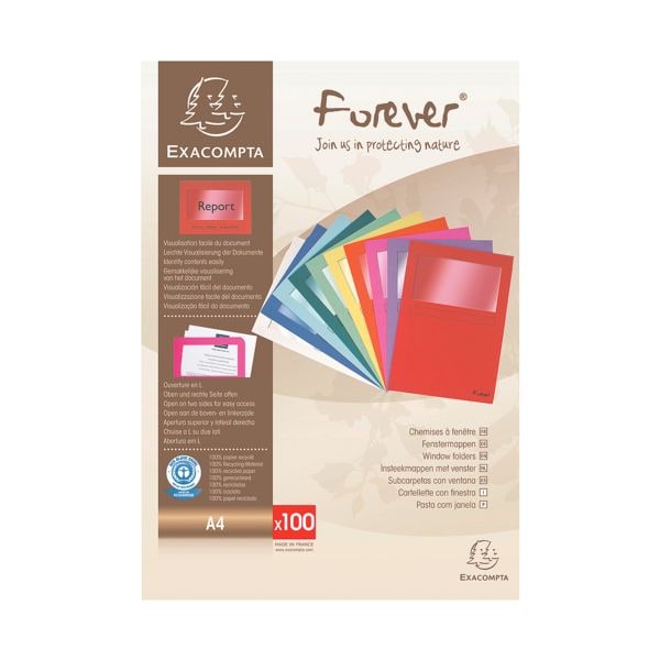 Venstermap »FOREVER« 100 stuks