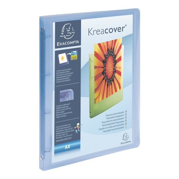Ringmap creacover PP A4 »4 ringen - 15 mm«