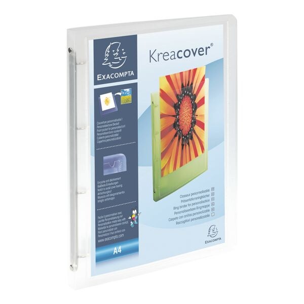 Ringmap creacover PP A4 »4 ringen - 15 mm«