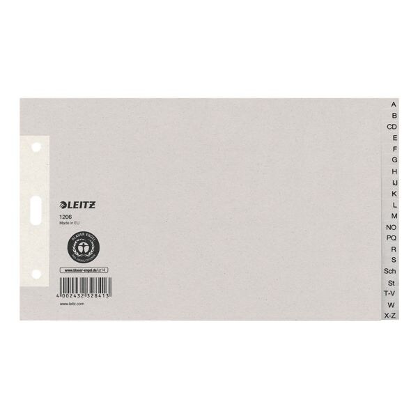 Papier index A-Z A5