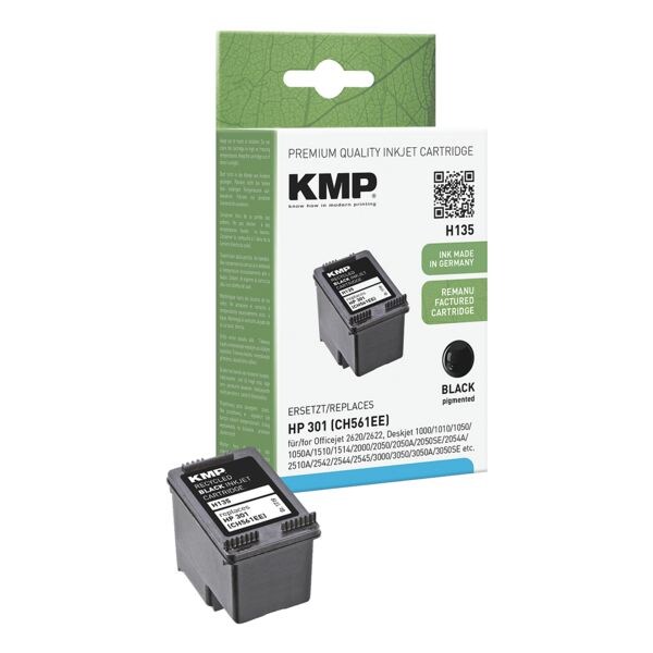 Inktpatroon vervangt Hewlett Packard »301 (CH561EE)« zwart