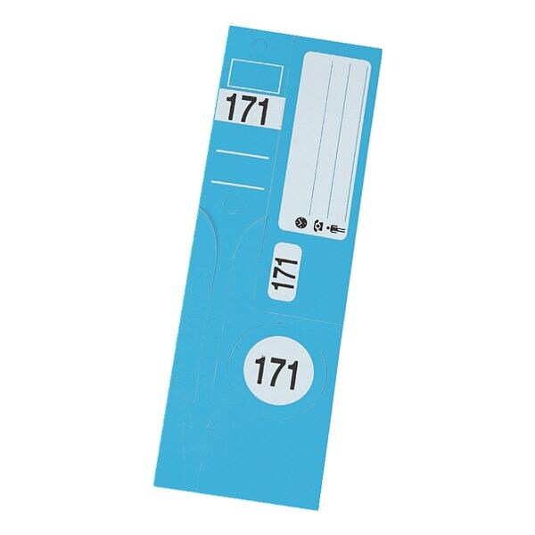 300 sleutelhangers - Leitzahl Light »1-300 nummeriert«
