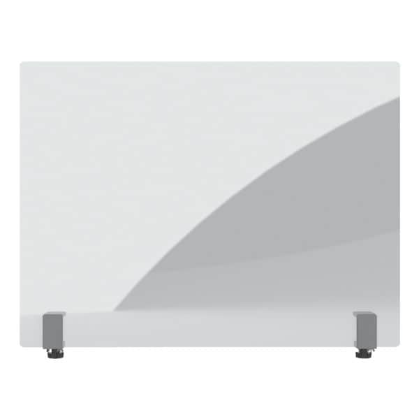 Nies- en spuugbescherming frameloos hygiënewand acrylglas met klemhouders 102 x