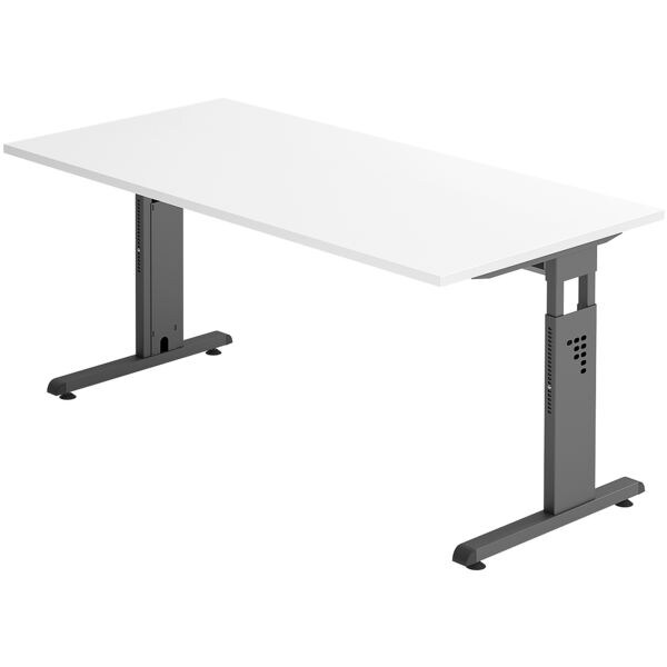 Bureau »O-Line« 160 cm onderstel antraciet
