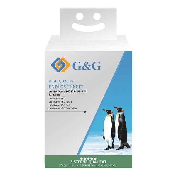 Etiketten »vervangt Dymo 11354 / S0722540« 32 x 57 mm - 1000 stuks