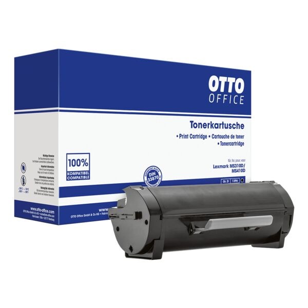 Toner vervangt Lexmark 502 »50F2000«