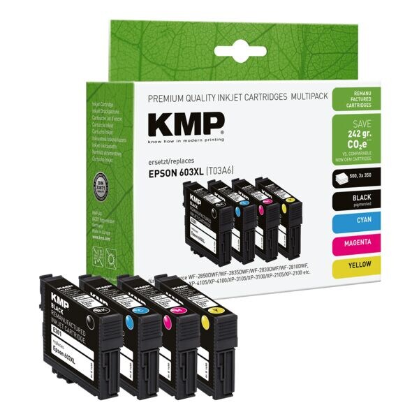 Inktpatroonset voor Epson 603XL CYMK