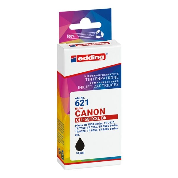 Inktpatroon vervangt Canon »CLI-581XXL BK«