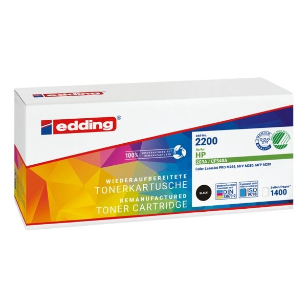 Toner vervangt HP »CF540A« nr. 203A