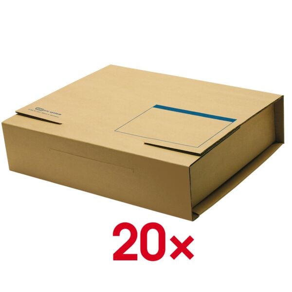 Pak met 20 verzendbox voor mappen »tric systeem«