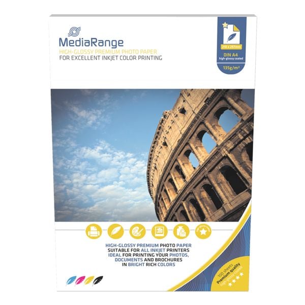 Fotopapier A4 »MRINK107« 135 g/m² 100 bladen