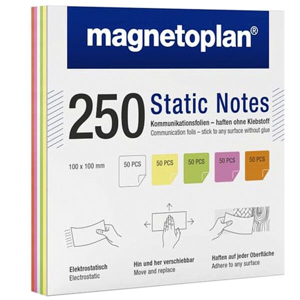 Presentatiekaarten »Static Notes« 100 x 100 mm
