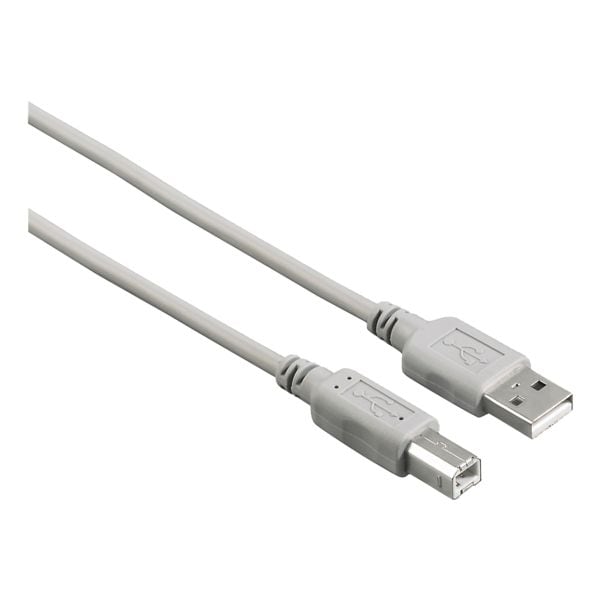 USB-kabel 2.0 A/B-stekker 3 m
