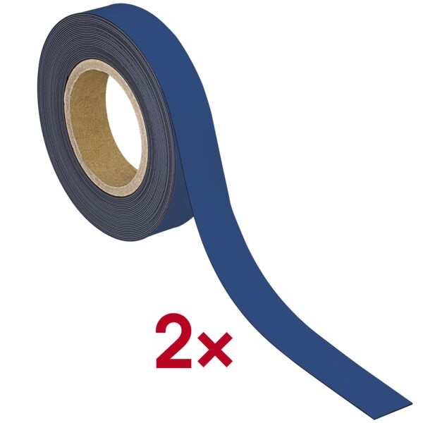 Magnetische identificatieband, 10 m x 30 mm, set van 2