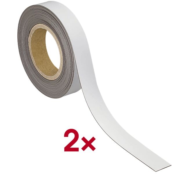 Magnetische identificatieband, 10 m x 30 mm, set van 2