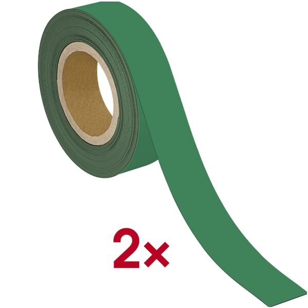 Magnetische identificatieband, 10 m x 40 mm, set van 2