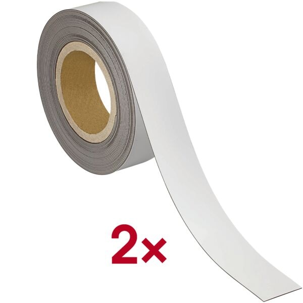 Magnetische identificatieband, 10 m x 40 mm, set van 2