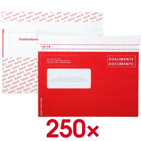 Documenten- en afleverbonnen »Quick Vitro« C5 250 stuks