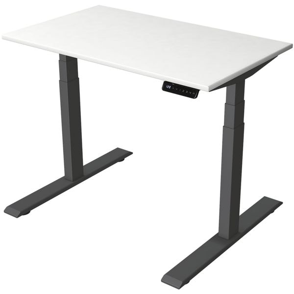 In hoogte verstelbare bureau (elektrisch) »Smart Office« 100/60 cm antraciet T-p