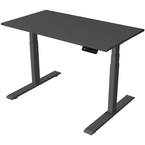 In hoogte verstelbare bureau (elektrisch) »Smart Office« 125/65 cm antraciet T-p