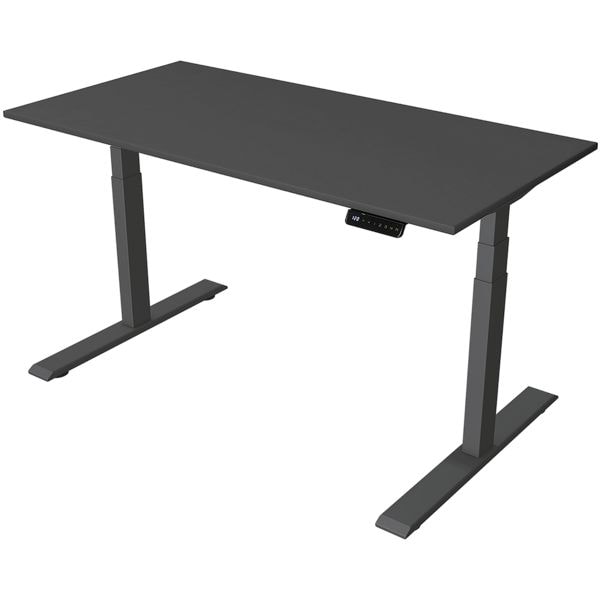 In hoogte verstelbare bureau (elektrisch) »Smart Office« 140/70 cm antraciet T-p