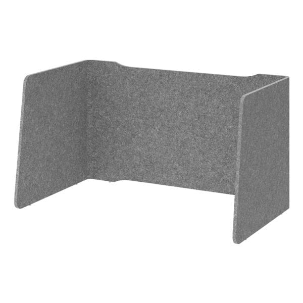 Akoestische omkasting, 3-zijdig, vouwbaar, 114 x 65 x 65,5 cm,