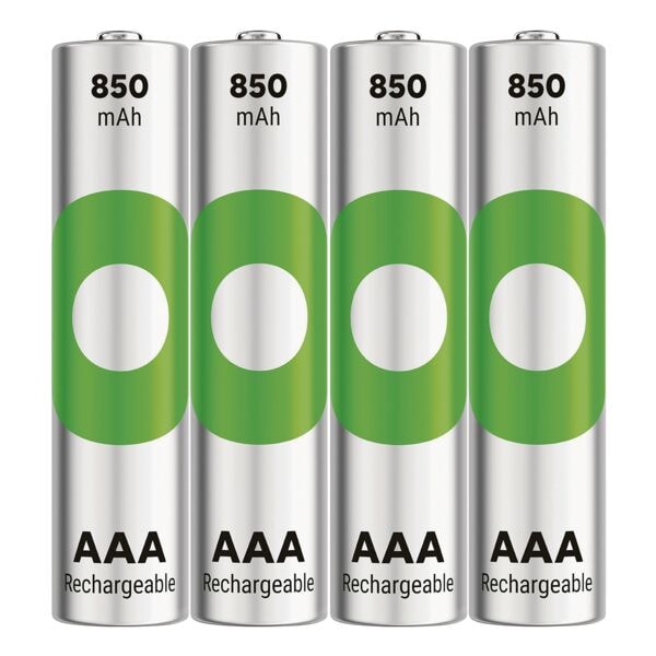 Pak van 4 oplaadbare batterijen »ReCyko+« Micro / AAA / 850 mAh
