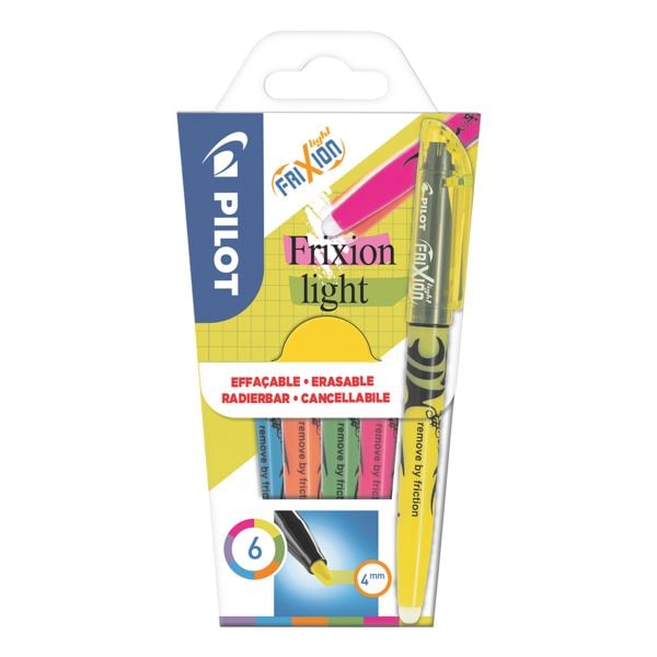 6-delige markeerstiftenset »FriXion light«
