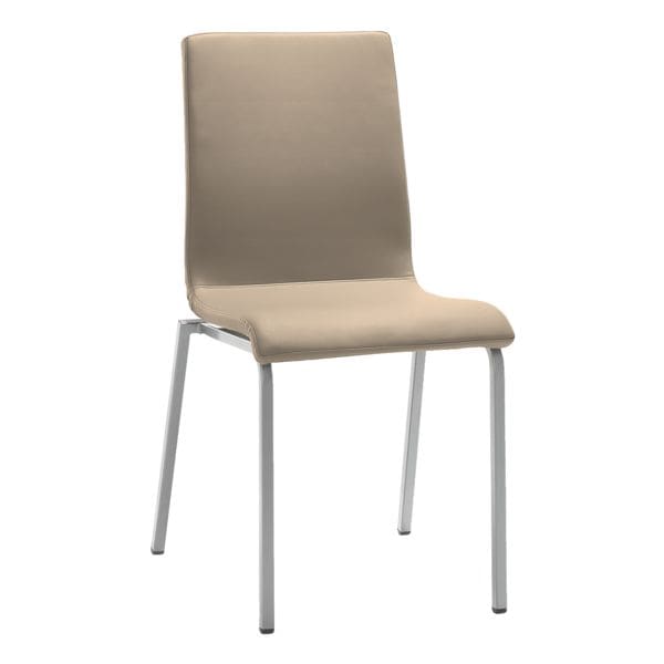 Bezoekersstoel »my Life - Mikrofaser« frame parelzilver