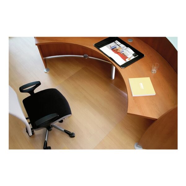 Bureaustoelmat harde ondergrond »Duragrip Meta« 130 x 120 cm