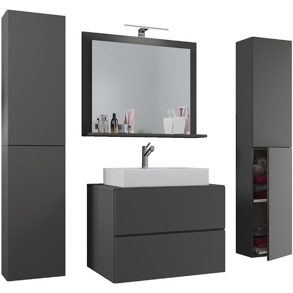 5-delig badkamermeubelset »Lendas XL« 60 cm