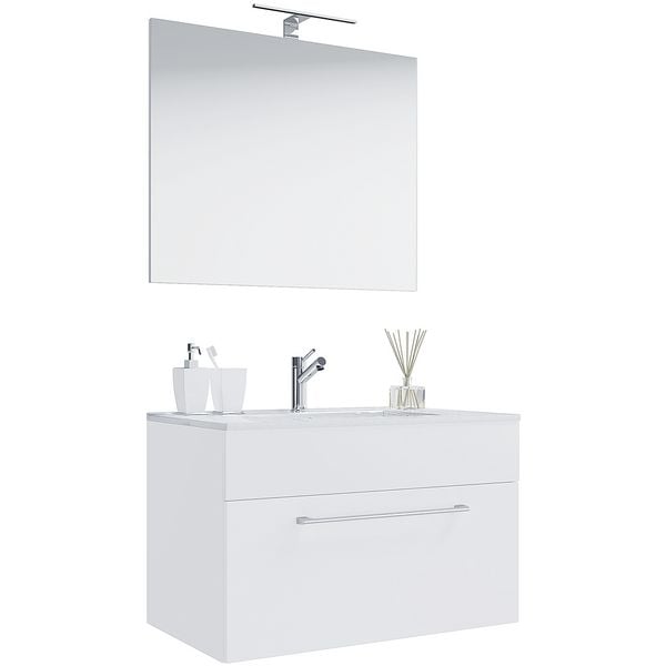 Wastafel »Badinos« met 1 lade 60 cm incl. spiegel en wastafel
