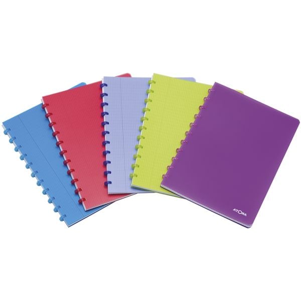 Atoma Pak Met 10 Schriften »Trendy« A4 Vierkant 5 X 5 Mm