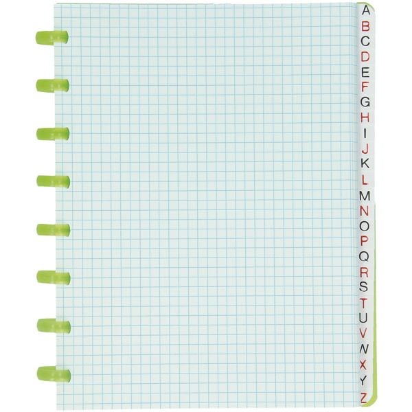 Pak met 8 adresboeken A5 geruit 5 x 5 mm