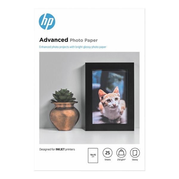 Fotopapier »HP Advanced« 10x15 cm, hoogglans