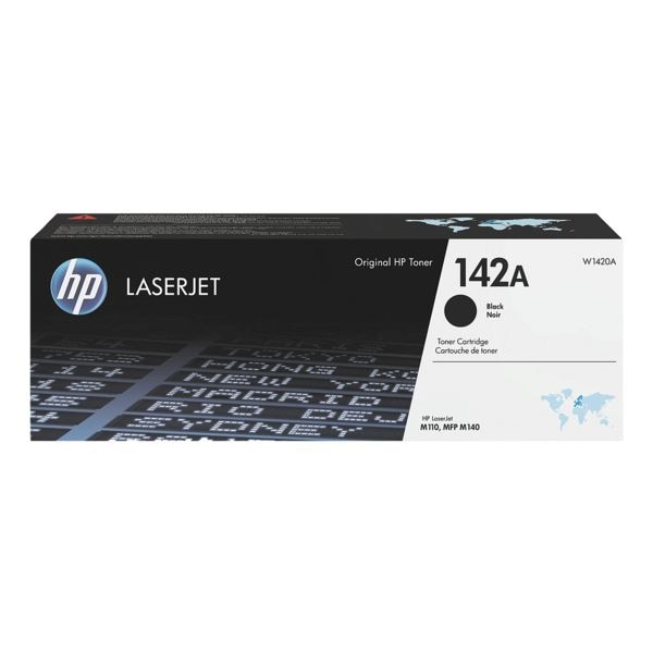 Printcassette »W1420A« HP 142A zwart