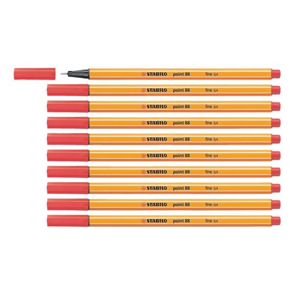 Set van 10 »point 88« fineliners