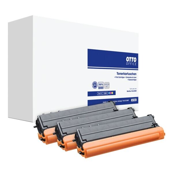 Toner set vervangt Brother »TN421C/M/Y«