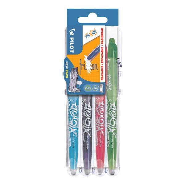 Etui van 4 rollerbalpennen »FriXion Ball 07« Set2Go