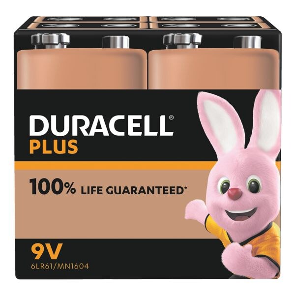 Set van 4 batterijen »Plus« E-Block / 6LR6