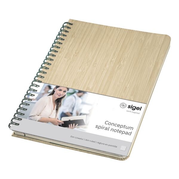 Spiraalnotitieblok »Conceptum Nature Edition« gestippeld A5