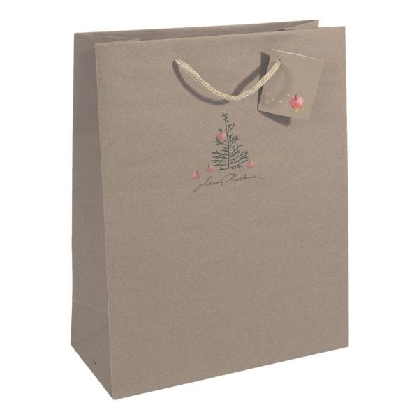 5x cadeautas Large »Christmas with apples«