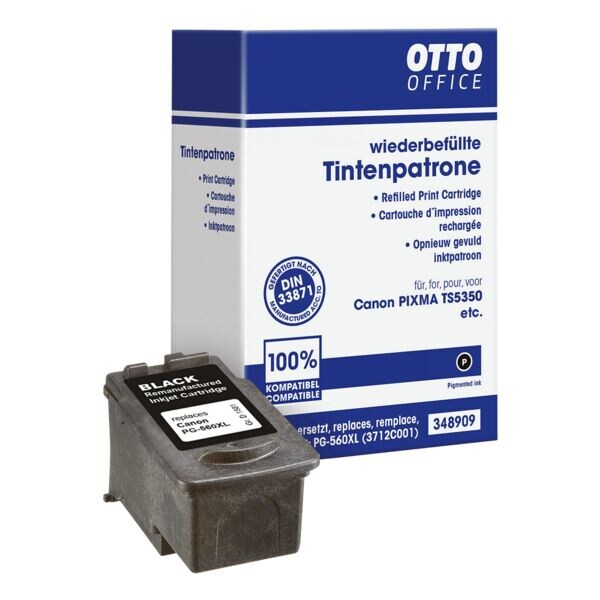 Inktpatroon vervangt Canon »PG-560 XL«